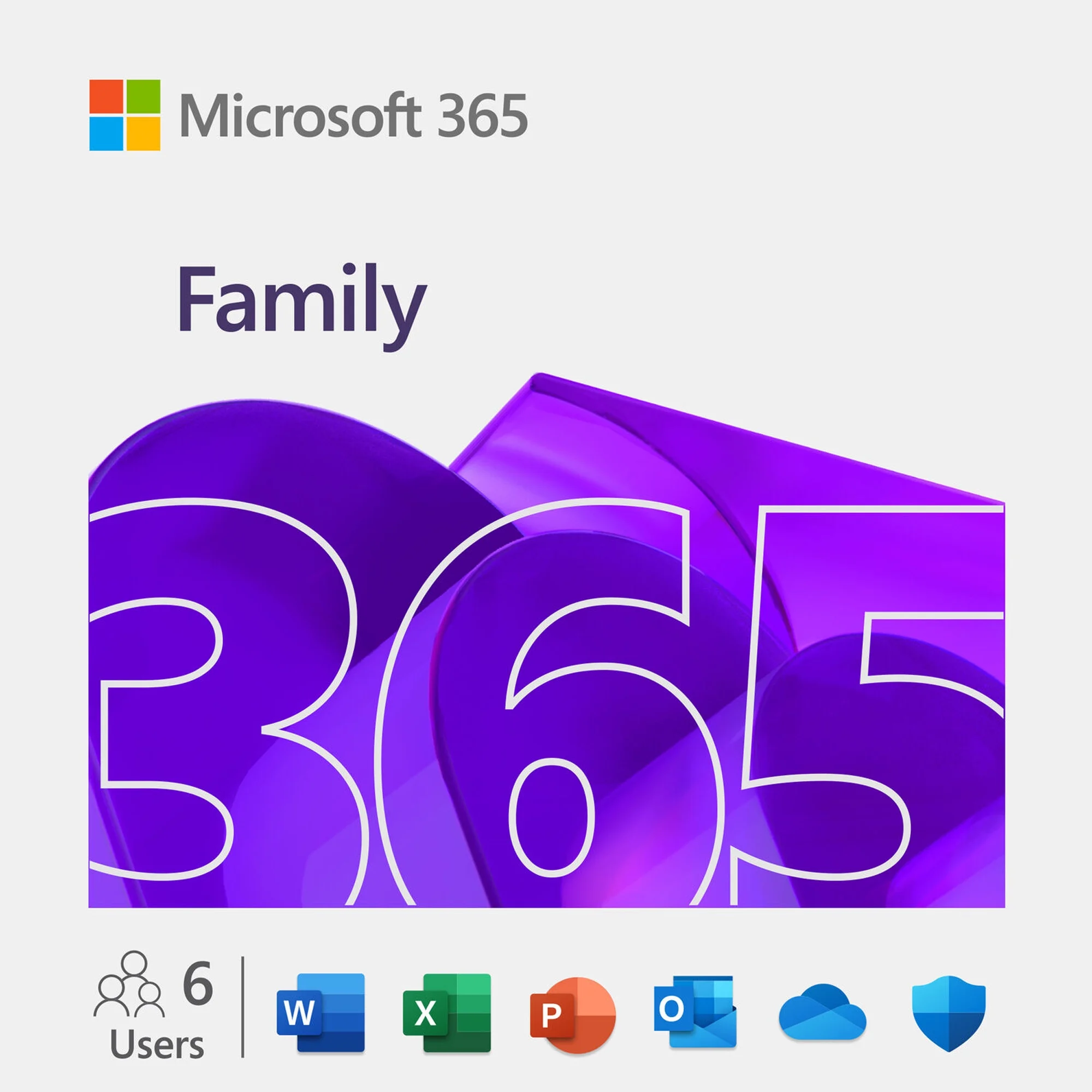 365 Family - Subscription - 30 Device, 6 User - 1 Year